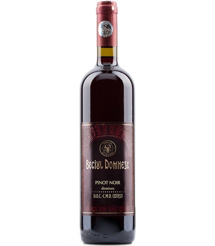 Set 2 x Vin Rosu Beciul Domnesc Pinot Noir, Demisec, 0.75 l