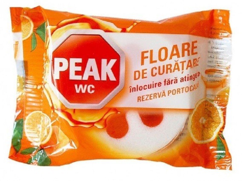 Set 6 x 45 g Rezerva Wc Peak Floare de Curatare