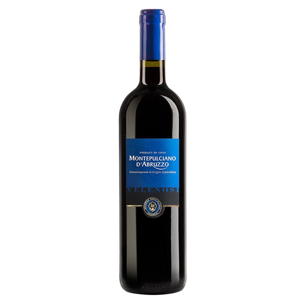 Set 4 x Vin Rosu Montepulciano D\'Abruzzo Velenosi DOC, Sec, 0.75 l