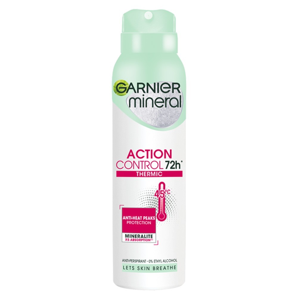 Set 3 x Deodorant Spray Garnier Mineral Action Control Termic 72h, 150 ml