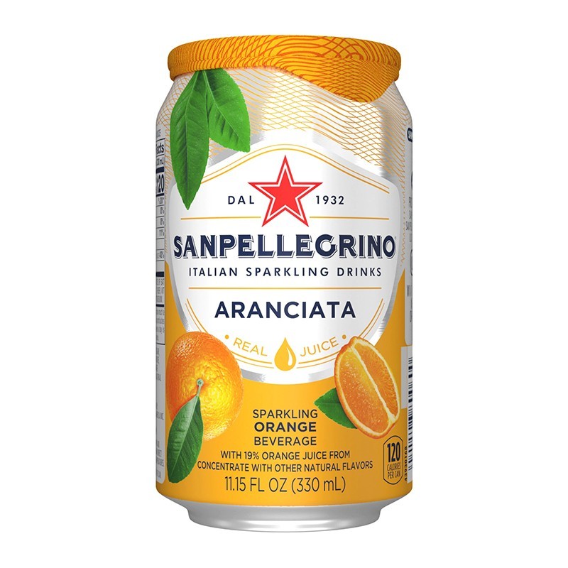 Set 20 x Suc de Portocale San Pellegrino Aranciata, Doza, 0.33 l