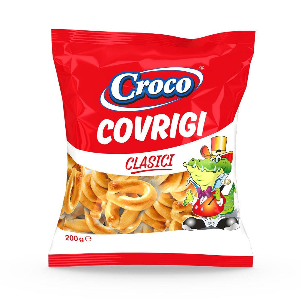 Set 12 x Covrigi Clasici Croco, 200 g