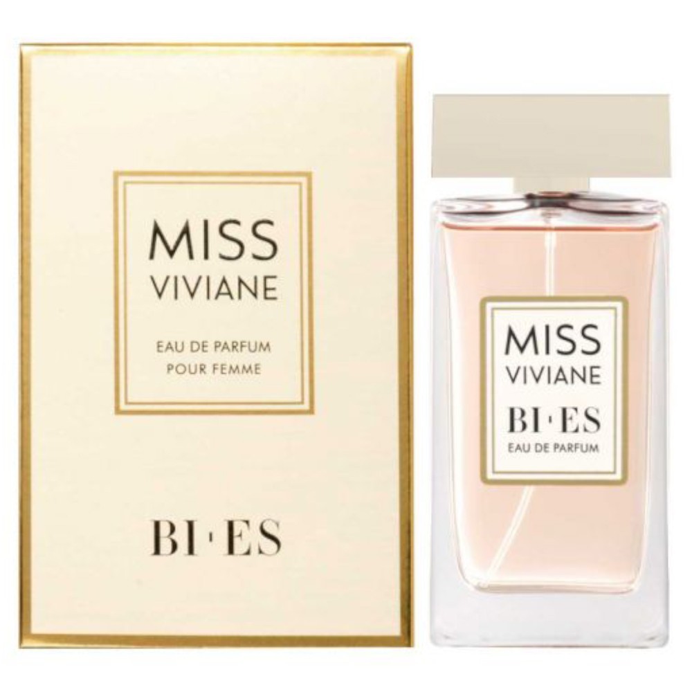 Set 2 x Apa de Parfum Bi-es Miss Viviane, pentru Femei, 90 ml
