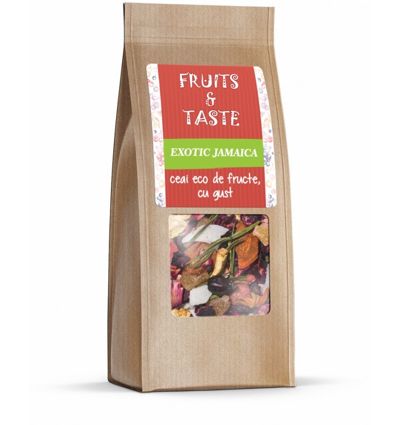 Ceai BIO de Fructe Jamaica, Exotic, 80 g, Pronat