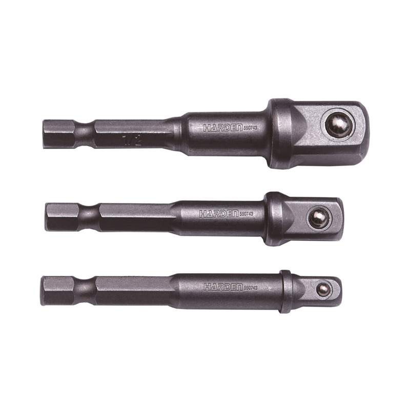 Set de 3 Adaptoare HEX pentru Bits, Profesional, Harden