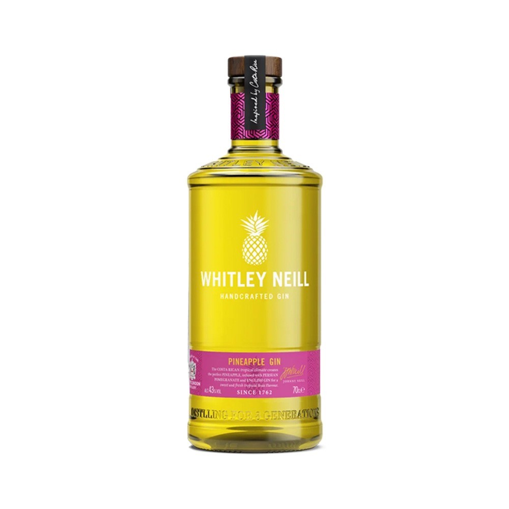 Set 2 x Gin cu Ananas Whitley Neill 43% Alcool, 0.7l