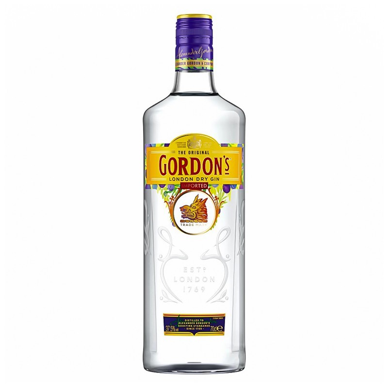 Set 2 x Gin Gordon\'S London Dry Gin 37.5% Alcool 0.7 l