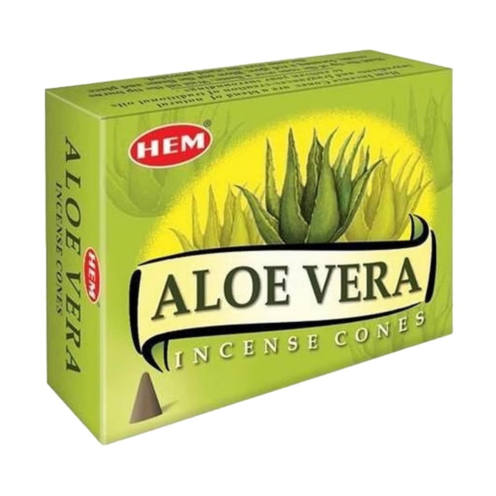Set 9 x Conuri Parfumate, Aloe Vera