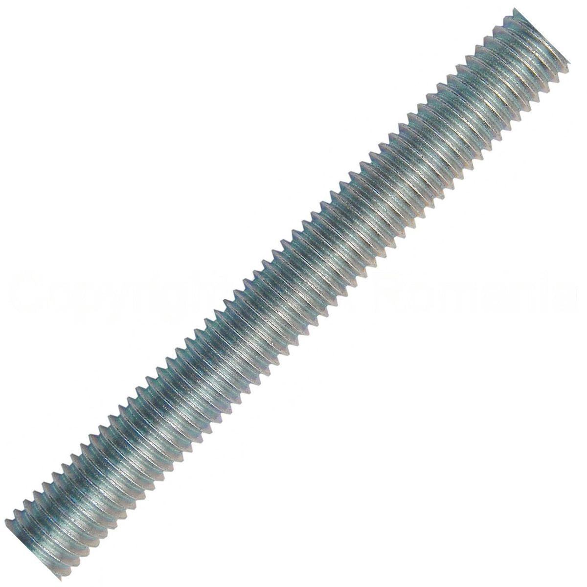 Tija Filetata M10 x 1 mm, DIN 975-4.8, ZA