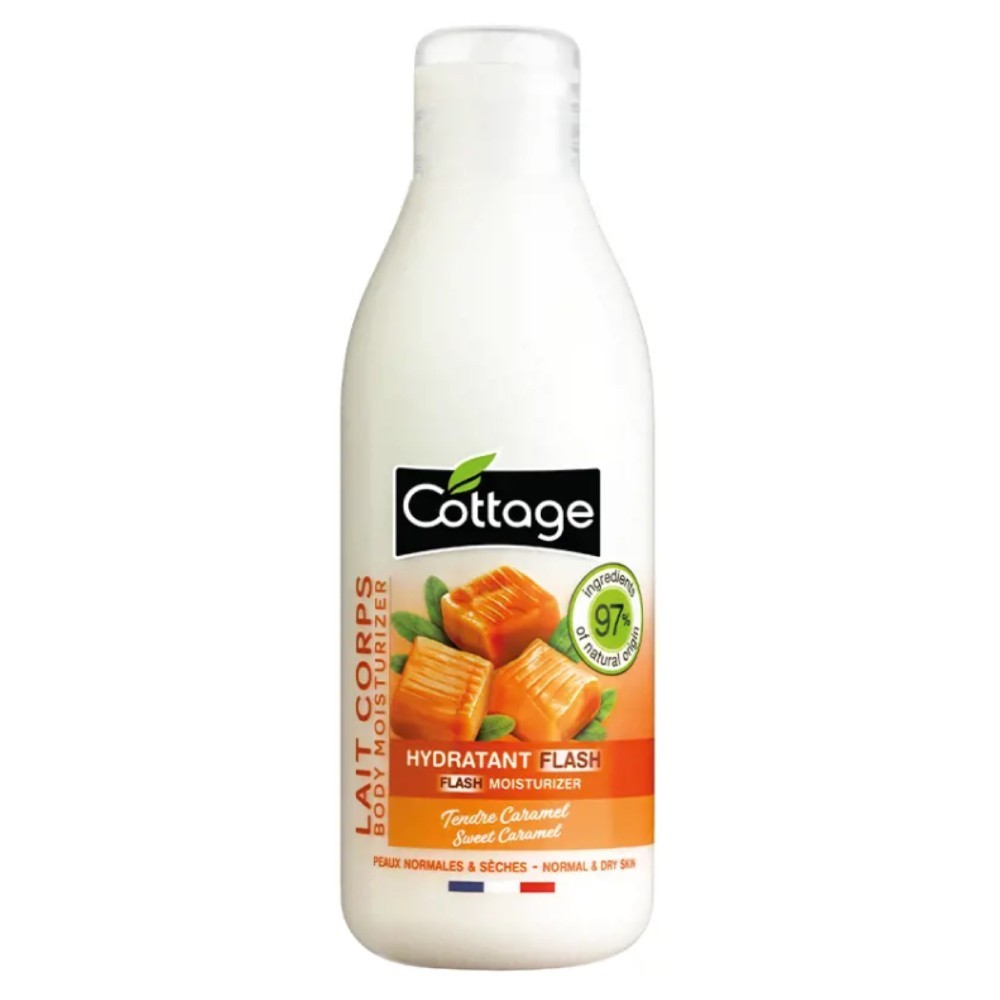 Set 2 x Lapte de Corp Hidratant Cottage, Caramel, 200 ml