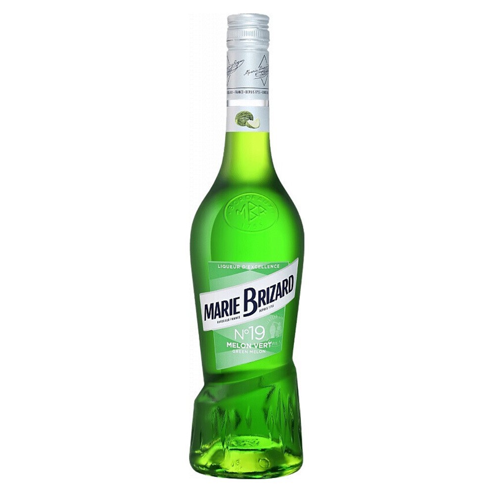 Set 2 x Lichior de Pepene Verde Marie Brizard 17% Alcool, 0.7 l