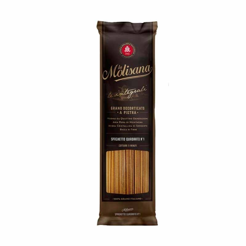 Set 9 x Paste Integrale Spaghetti Quadrato No1 La Molisana, 500 g