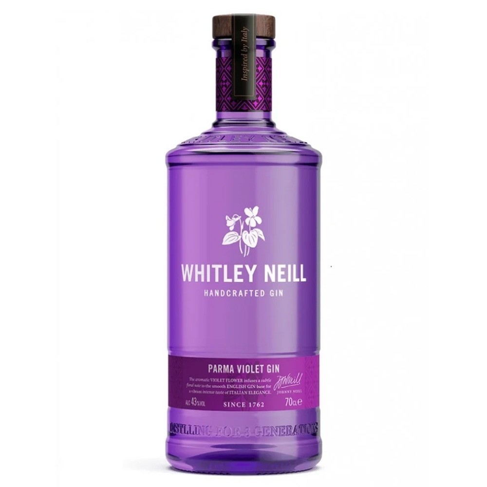 Set 4 x Gin Violeta de Parma, Parma Violet Whitley Neill 43% Alcool 0.7l