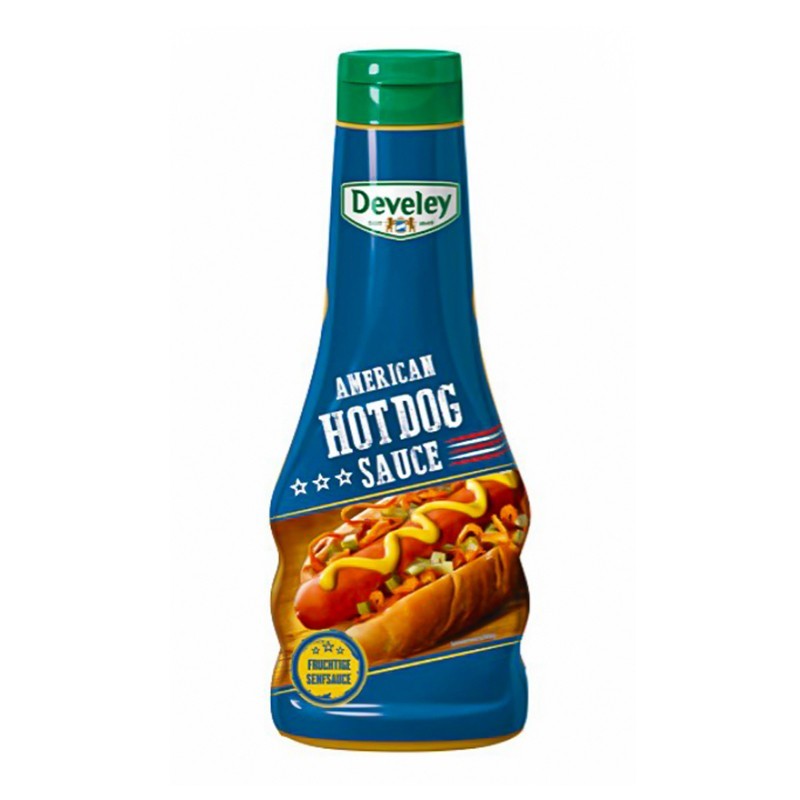 Set 8 x Sos Mustar American Hot Dog, Develey, 250 ml