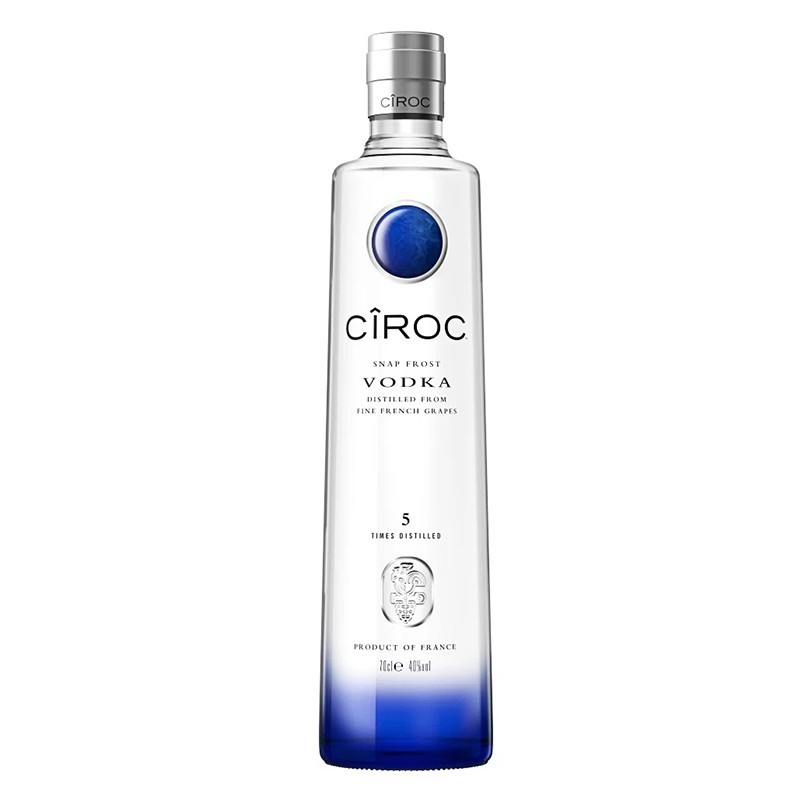 Set 3 x Vodka Ciroc 40% Alcool, 0.7 l