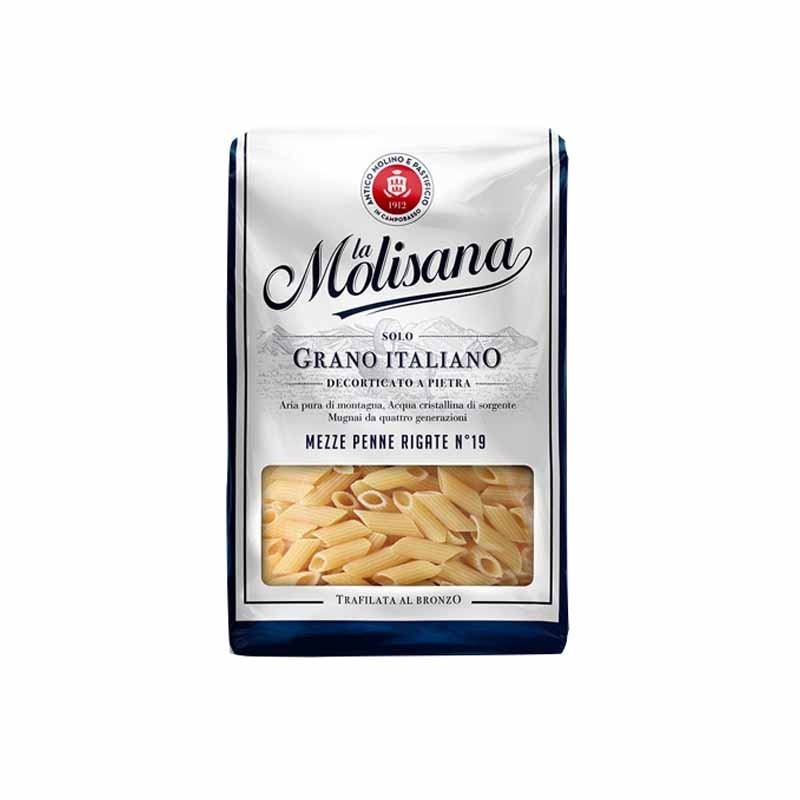 Set 6 x Paste Mezze Penne Rigate La Molisana No19, 1 kg