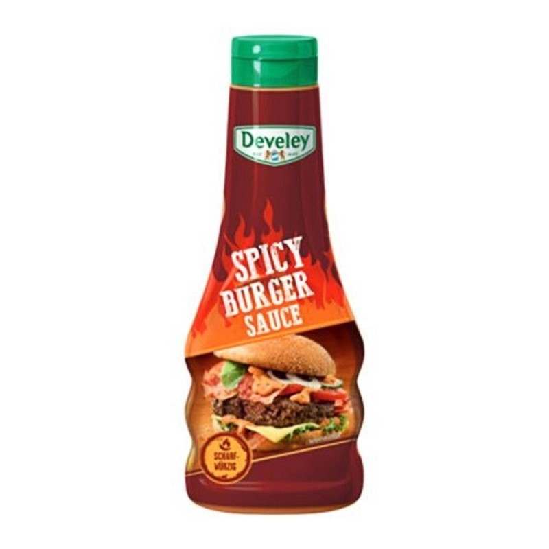 Set 8 x Sos Spicy Burger Develey Pet, 250 ml