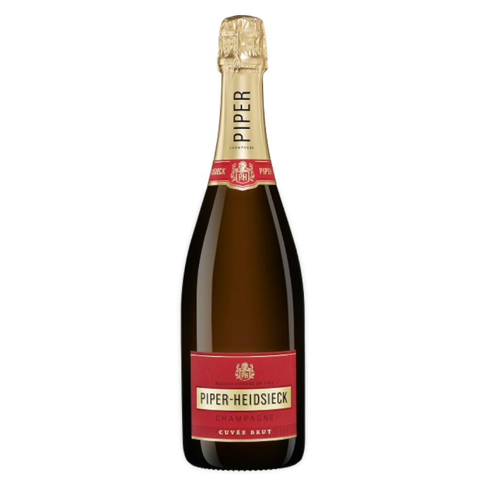 Set 4 x Sampanie Brut Non Vintage Piper Heidsieck 12% Alcool, Sleeve, 0.75 l