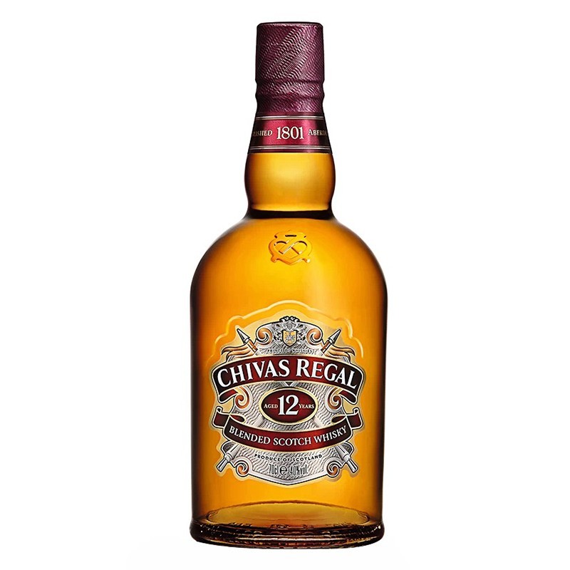 Set 3 x Whisky Chivas Regal 12 Ani 40% Alcool, 0.7 l