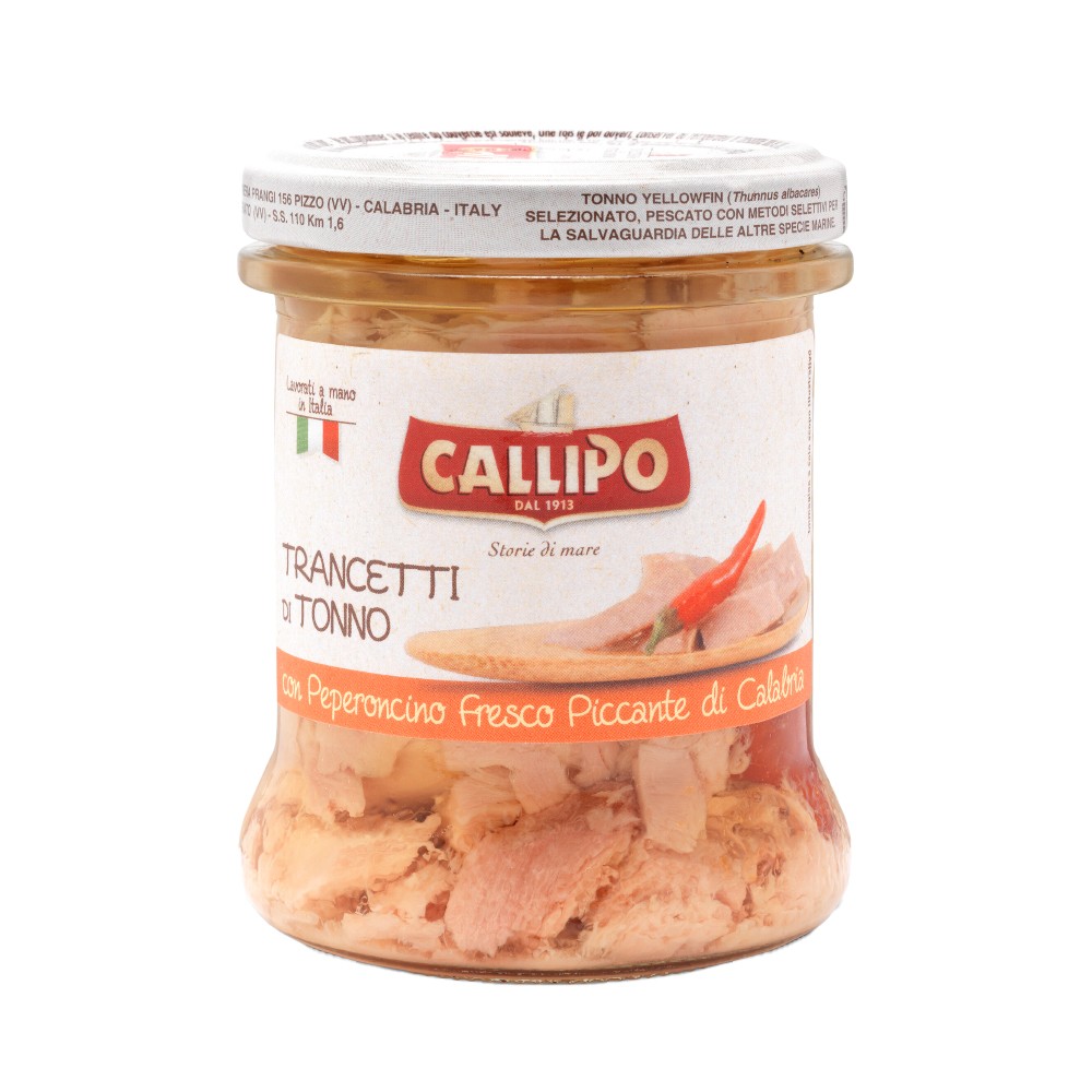 Ton Picant in Ulei de Masline la Borcan Mister Tonello, Callipo, 170 g