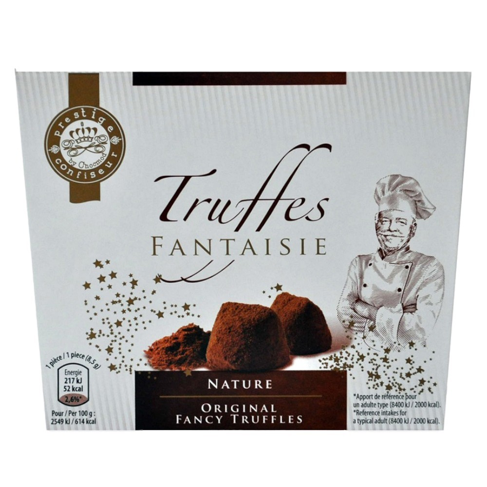 Set 2 x Trufe de Ciocolata Naturale, Truffes Fantaisie, 160 g