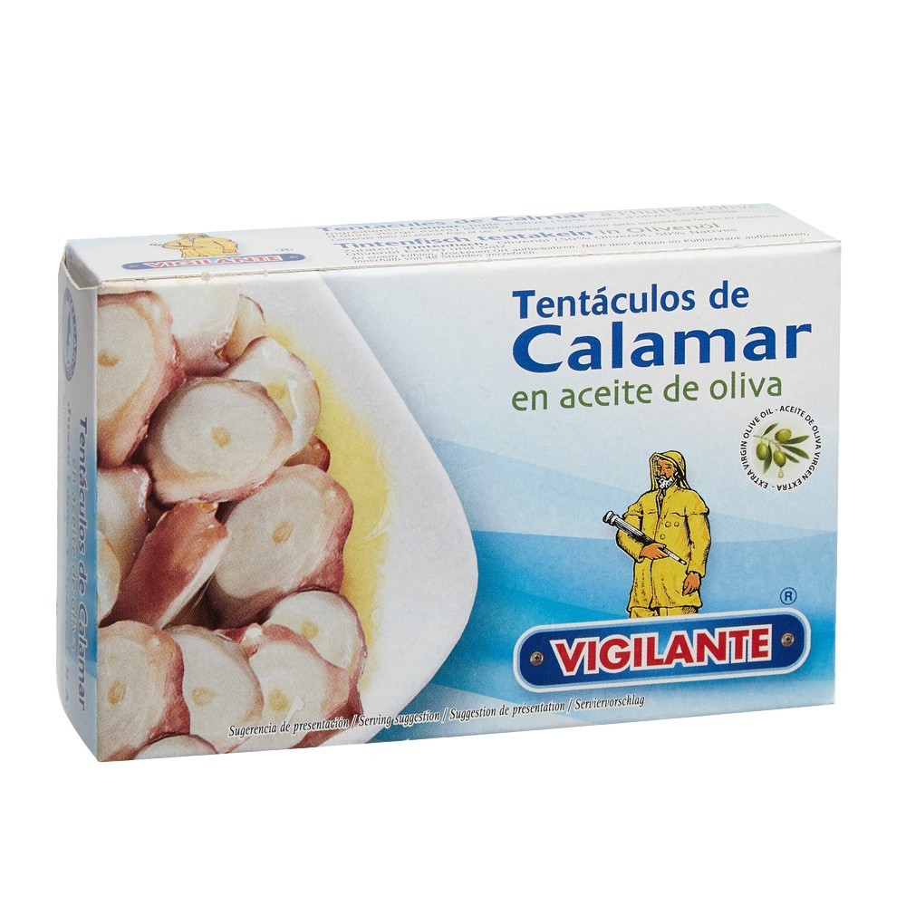 Set 3 x Calamar in Ulei Vegetal, Vigilante, 115 g