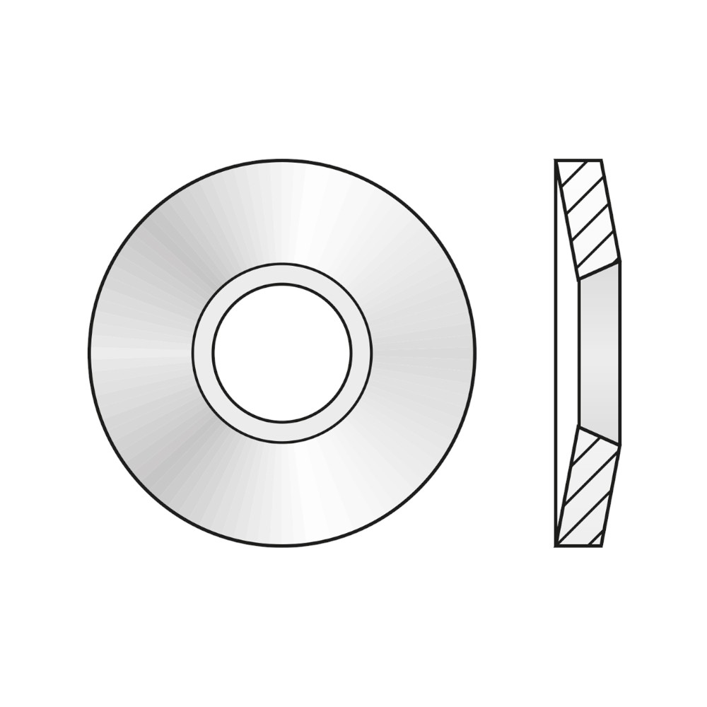 Arc Disc din 2093, Otel - 12.5 X 6.2 X 0.7
