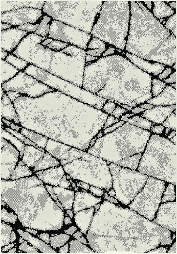 Covor Dreptunghiular, 200 x 300 cm, Gri, Model Cappuccino 16102