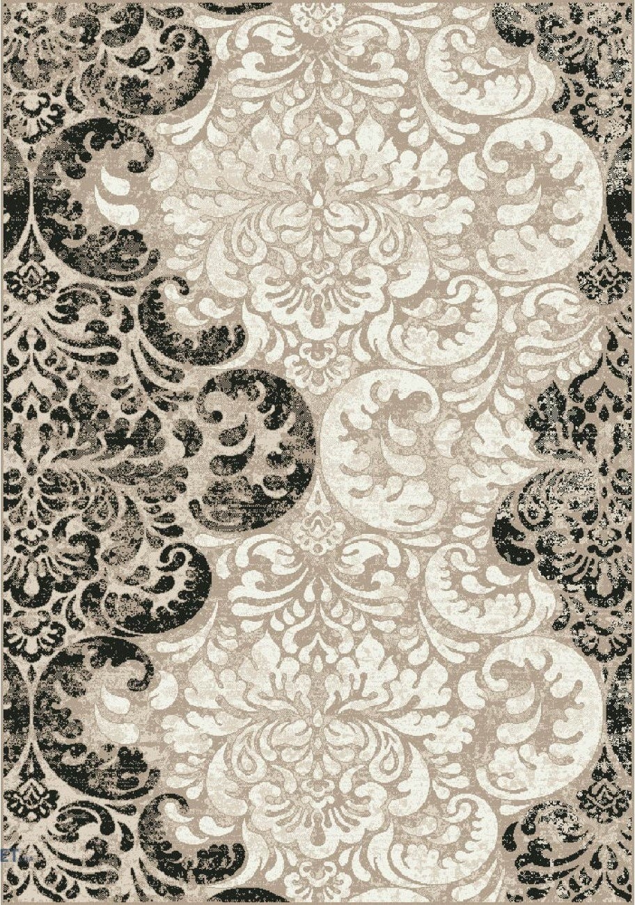 Covor Dreptunghiular, 200 x 300 cm, Crem / Maro, Model Cappuccino 16116