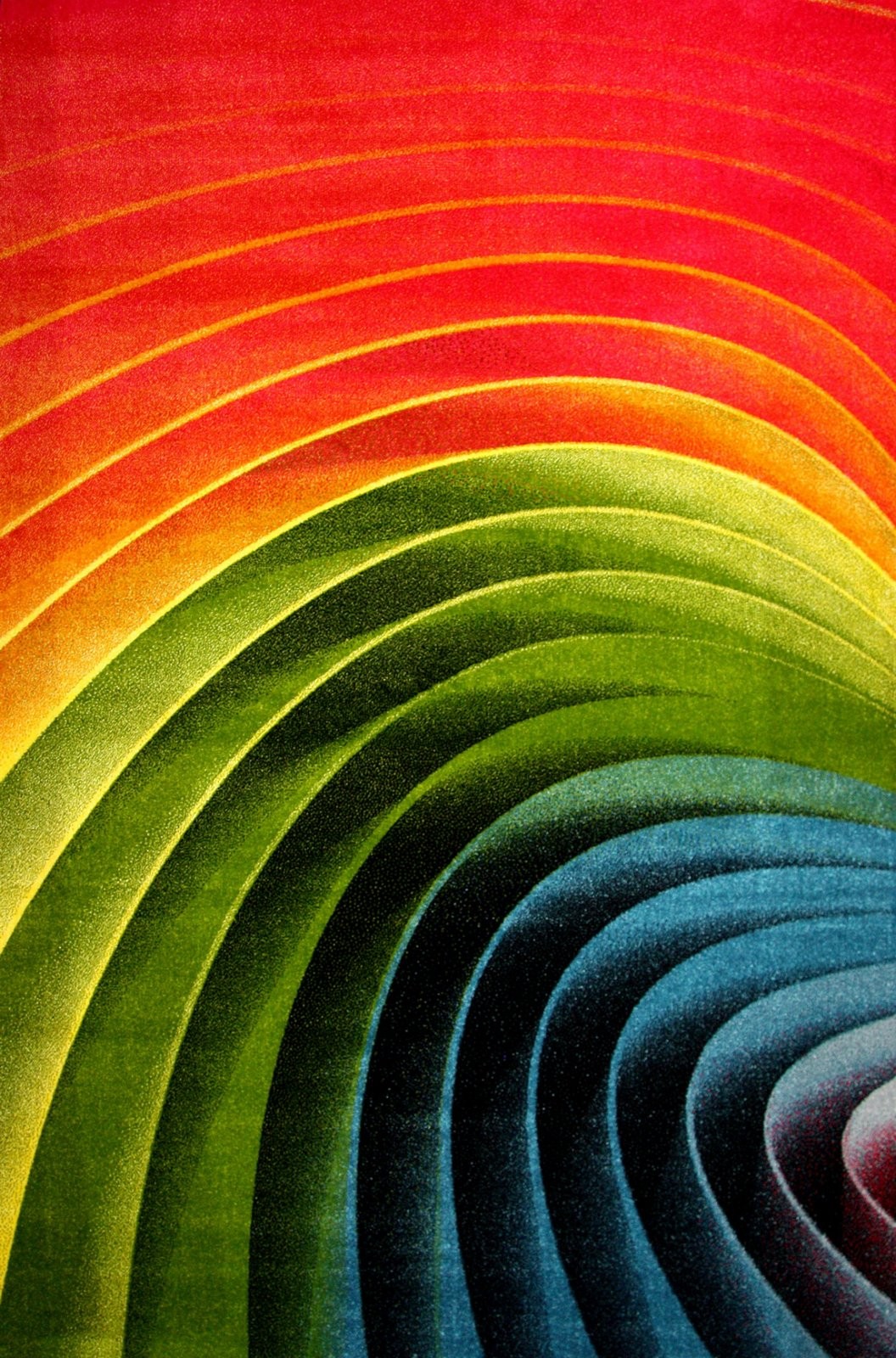 Covor Dreptunghiular, 120 x 170 cm, Multicolor, Kolibri Model Spiral 11006