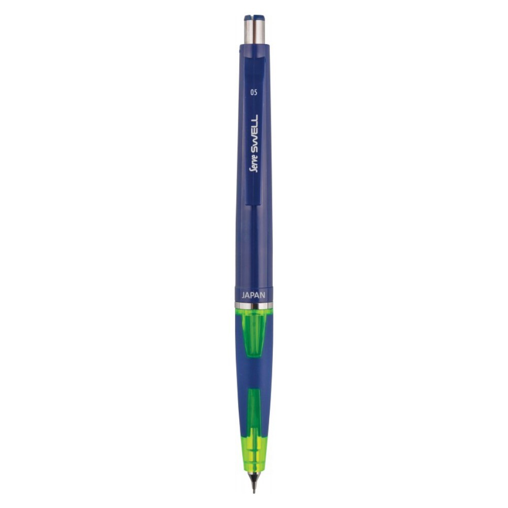 Set 2 x Creion Mecanic, 0.5 mm, Albastru cu Verde, Swell Office