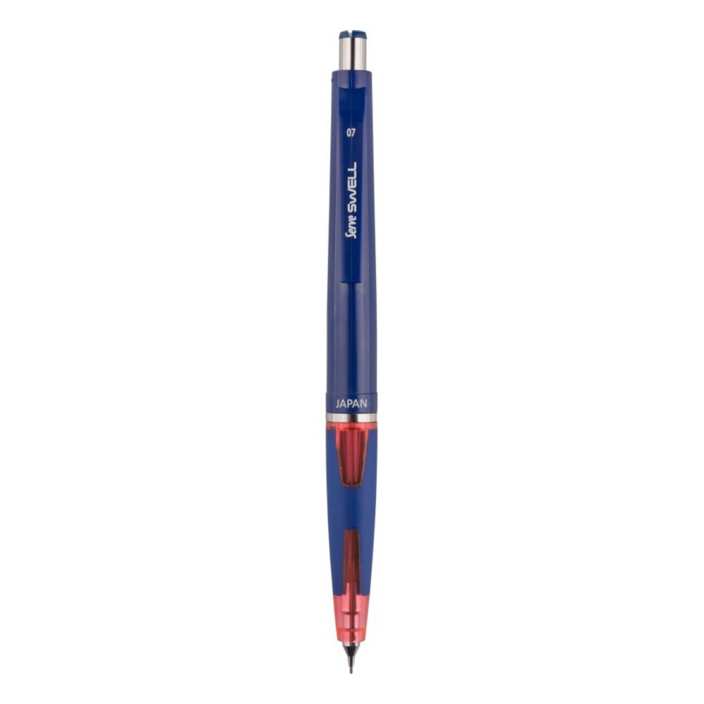 Set 2 x Creion Mecanic, 0.7 mm, Albastru cu Rosu, Swell Office