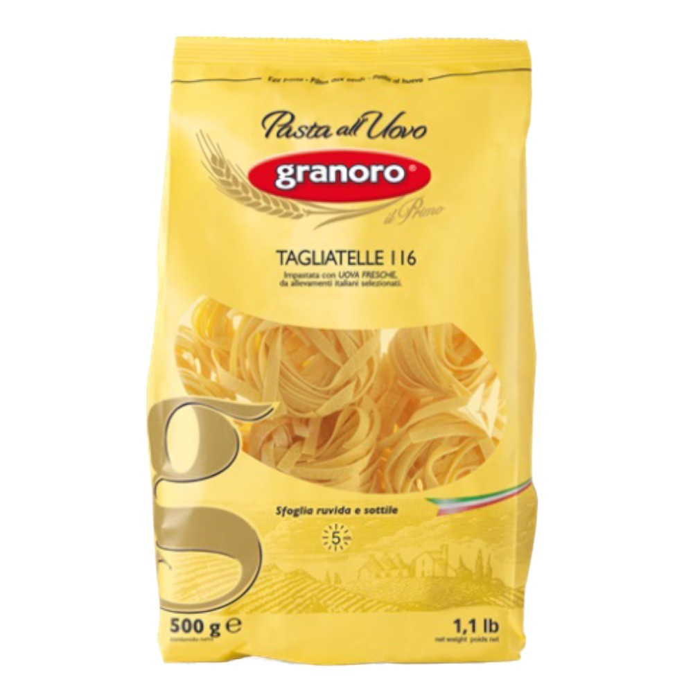 Set 2 x Paste Tagliatelle Cuib cu Oua Granoro, 500 g