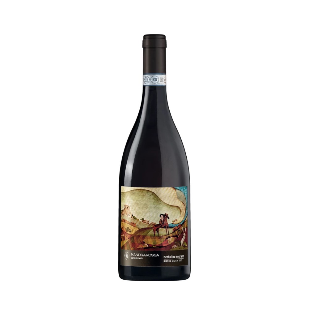 Vin Alb Mandrarossa Bertolino Soprano Bianco Sicilia DOC, 0.75 l