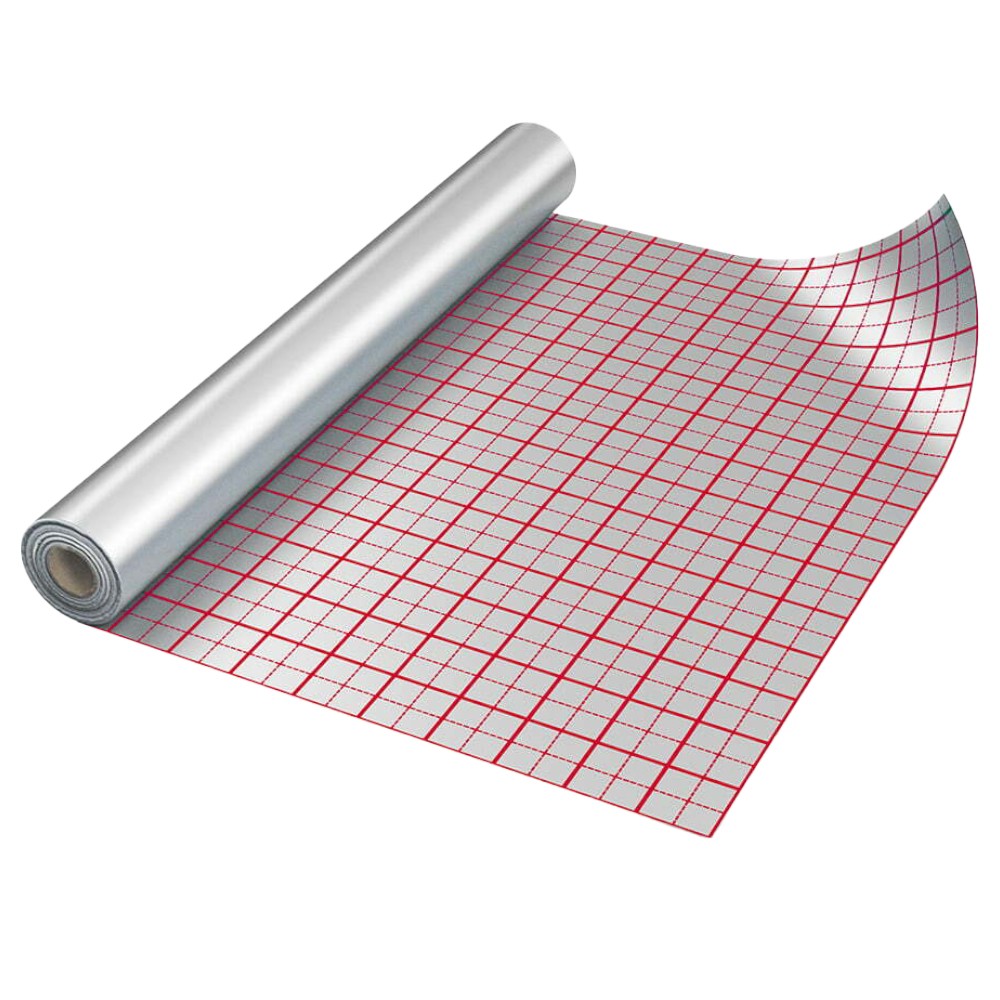 Folie pentru Incalzire Pardoseala Premarcata Aluminizata, Heko, 0.1 x 1050 mm, 50 m