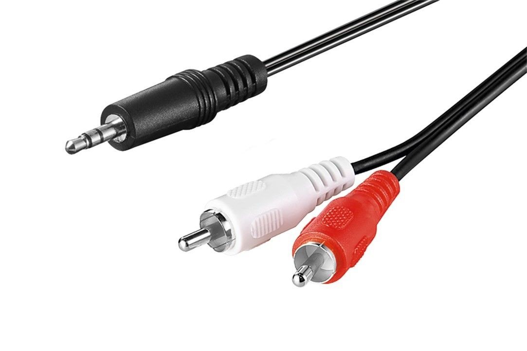 Cablu Audio Jack Stereo 3.5mm Tata - 2x RCA 600Tata 10m