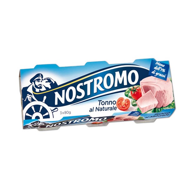 Ton in Sos Natur Nostromo 3x80g