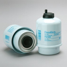 Filtru Combustibil P551429, Lungime 135,4 mm, Diam. Ext. 80 mm, Finetea 35 µ, Donaldson