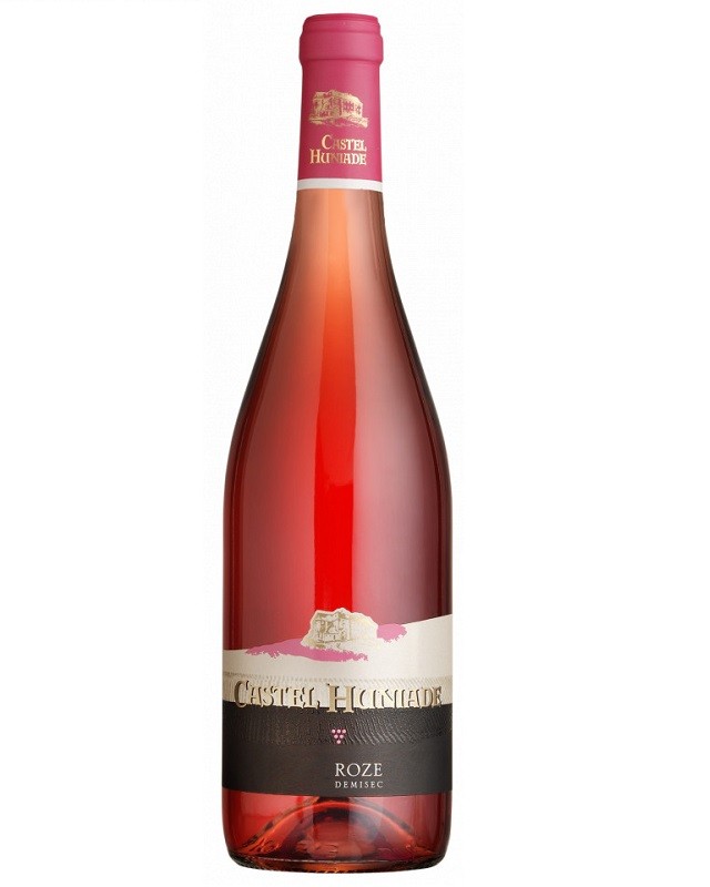 Vin Castel Huniade Cramele Recas, Rose Demisec 0.75 l