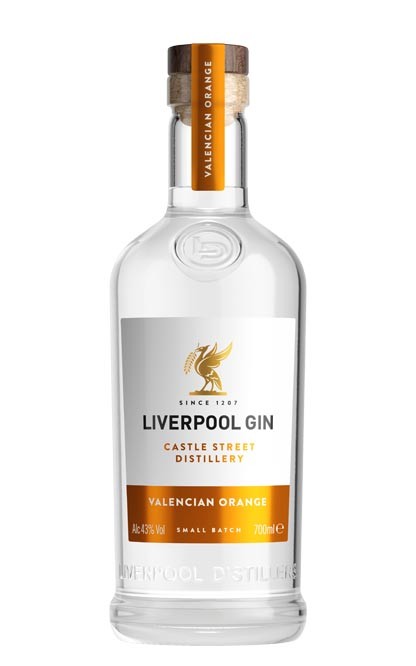 Gin Liverpool Organic, Portocale, Orange Gin, 46% Alcool, 0.7 l