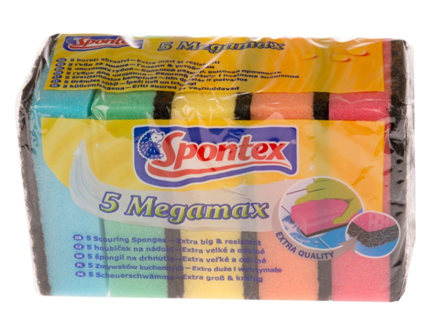 25 x Bureti de Vase Spontex Megamax