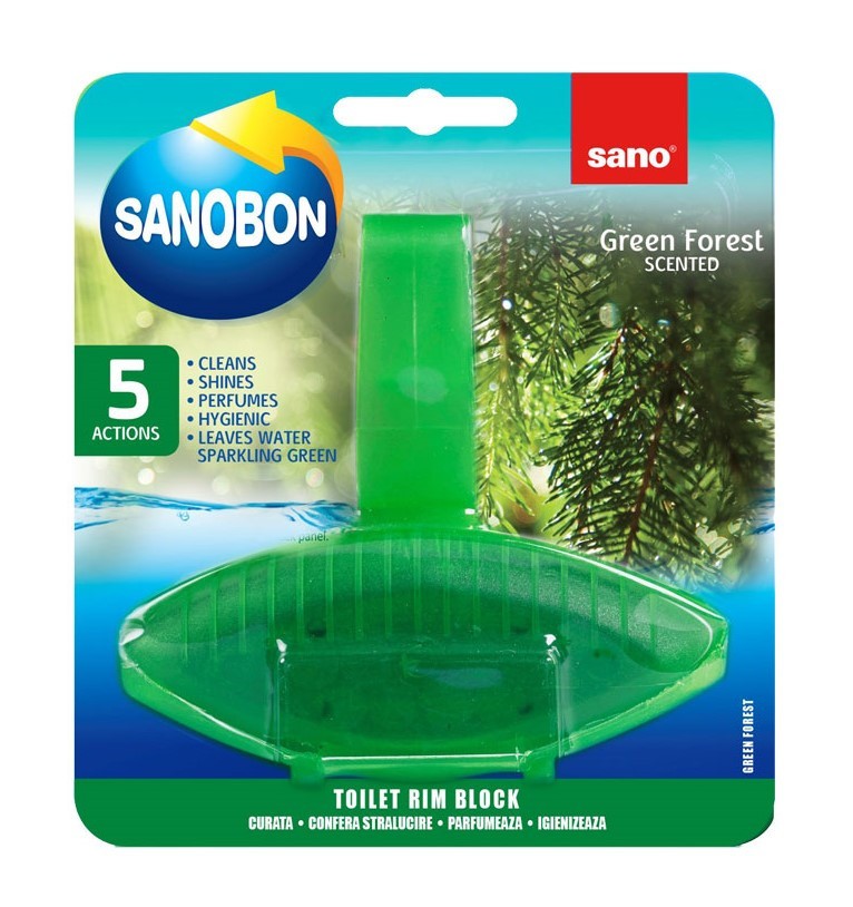 Odorizant WC Sano Bon Green Forest 55 g