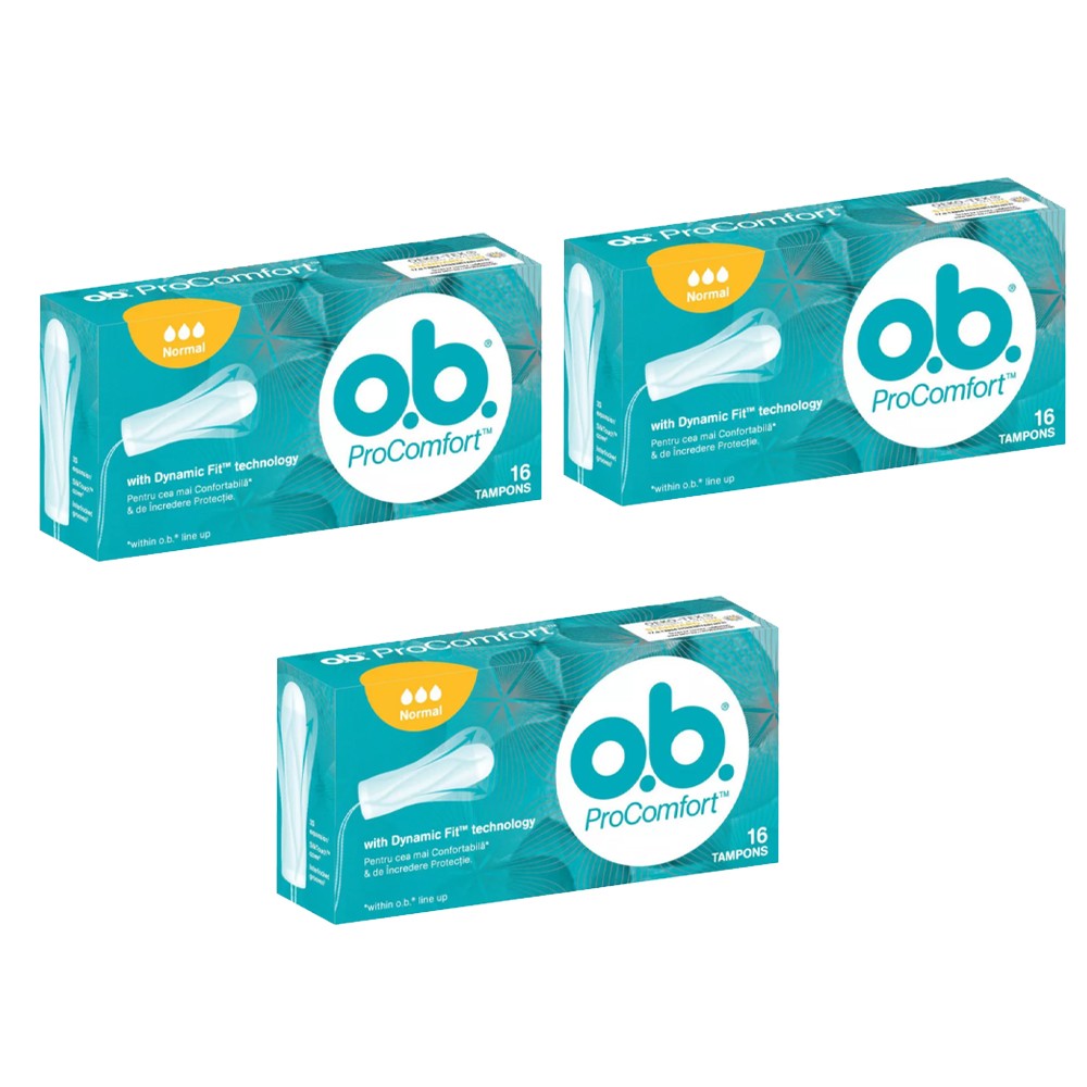 Set 3 x Tampoane OB Procomfort Normal