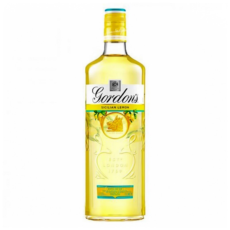 Gin Gordon\'S Sicilian Lemon 37.5% Alcool 0.7 l