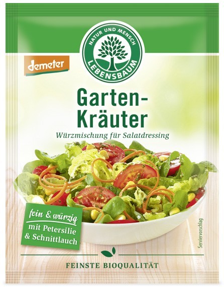 Dressing Salata - Amestec de Condimente Bio pentru Salata, 3x5 g Lebensbaum