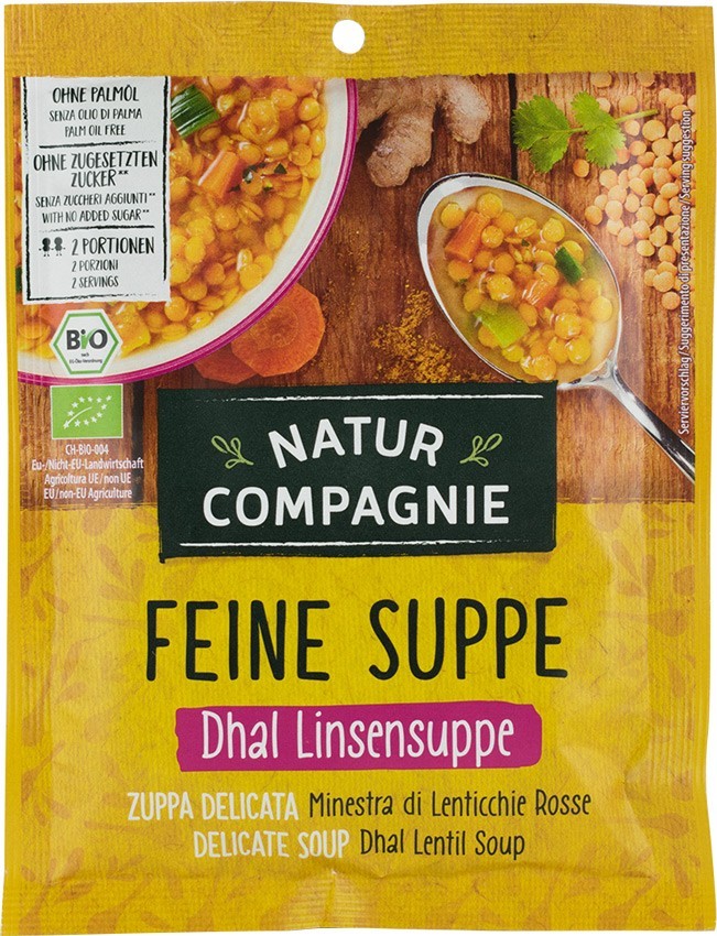 Supa Crema Bio de Linte, 60 g Natur Compagnie