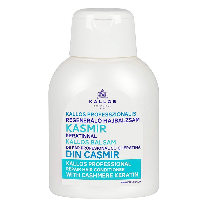 Balsam de Par Kallos Profesional, cu Cheratina din Casmir, 500 ml