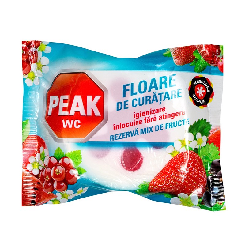 Rezerva Wc Peak WC Floare de Curatare, Mix 45 g