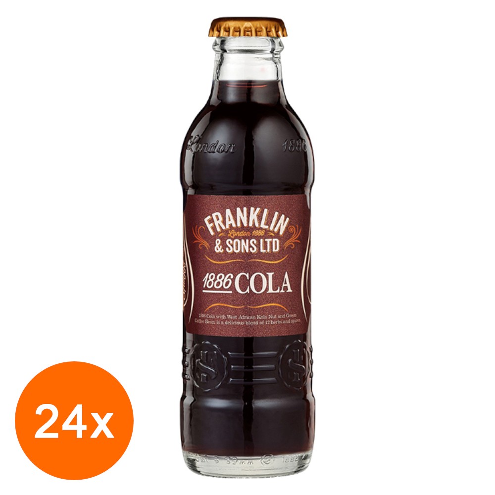 Cola Franklin & Sons 1886, 24 x 200 ml