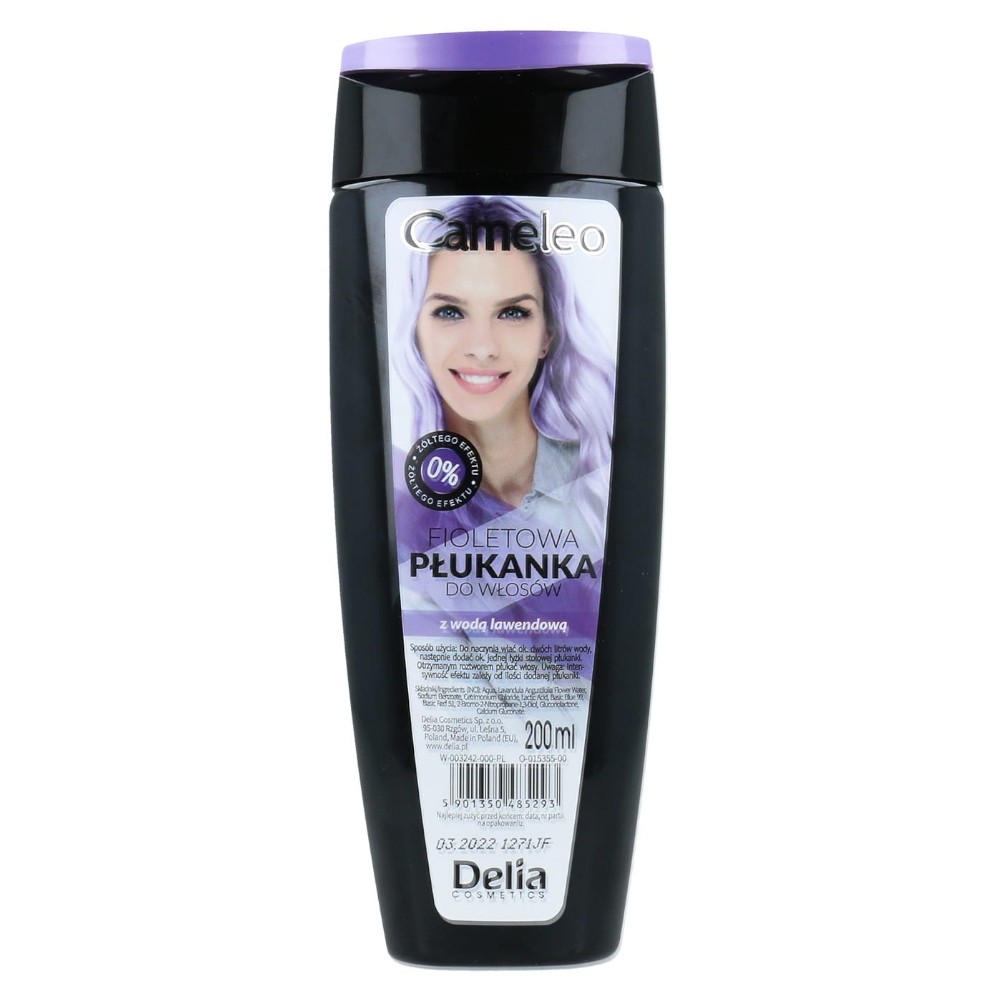 Solutie de Colorare Par in Nuante de Violet, Delia Cameleo, 200 ml